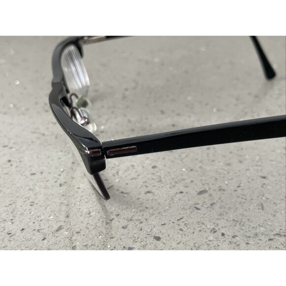 Cole Haan CH219 Black 54-16-145mm Eyeglasses FRAMES ONLY CV Full rim rectangle - Picture 4 of 13